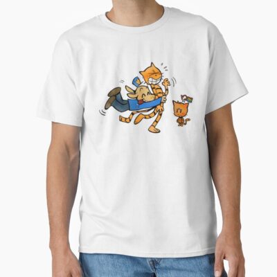 Dog Man Dogman And Petey And Li L Petey Rainbow T-shirt