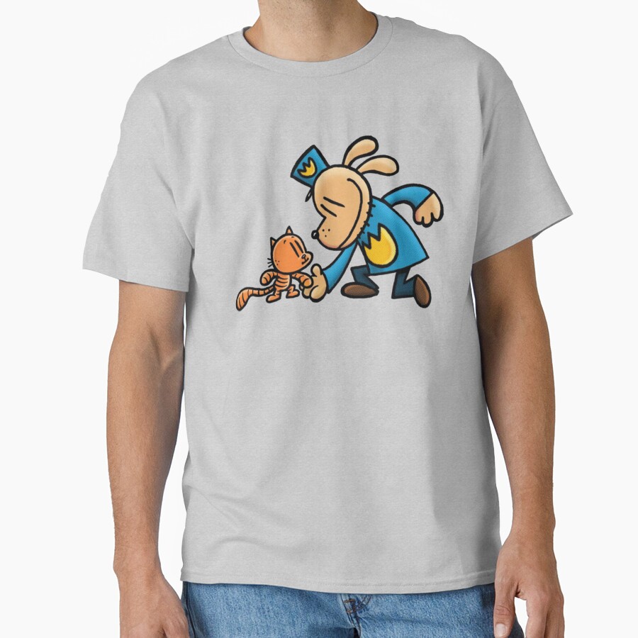 Dog Man Dogman And Li L Petey T-shirt - Image 3