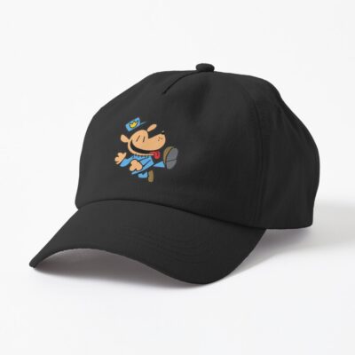 Dogman Cartoon Kids Dog Man Jumping Hat