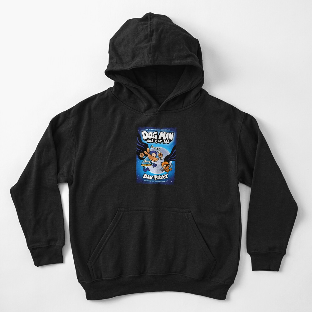Dogman And Cat Kid Dav Pikey Kids Hoodie - Image 3