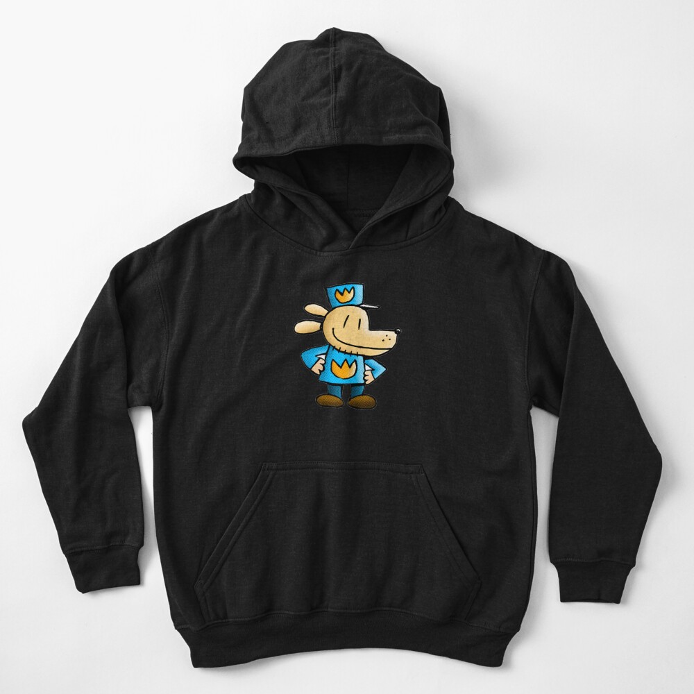 Dogman Cartoon Classic Kids Hoodie - Image 2