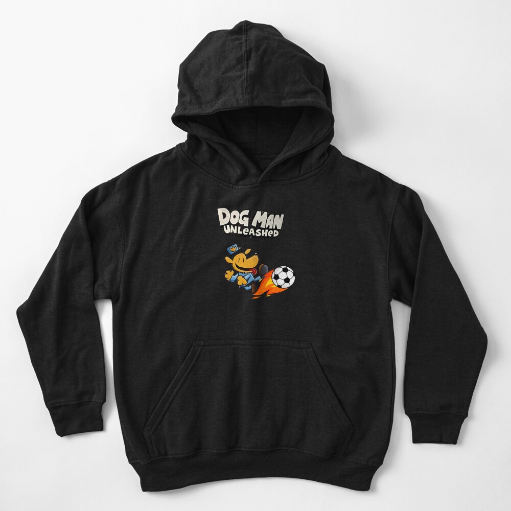 Dogman Unleashed Football Kids Hoodie - Image 3