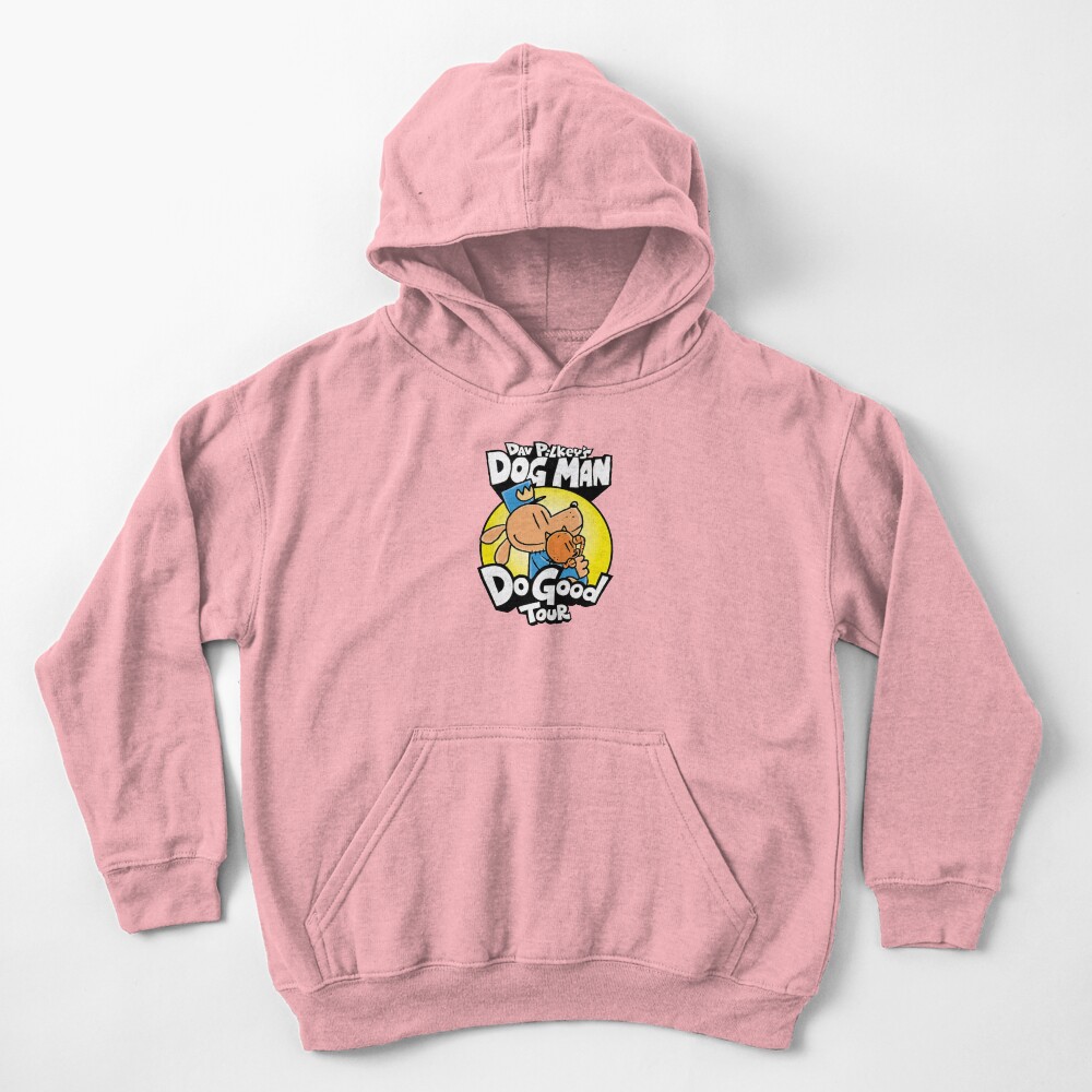 Diw Pikey Dog Man Do Good Tour Kids Hoodie - Image 2