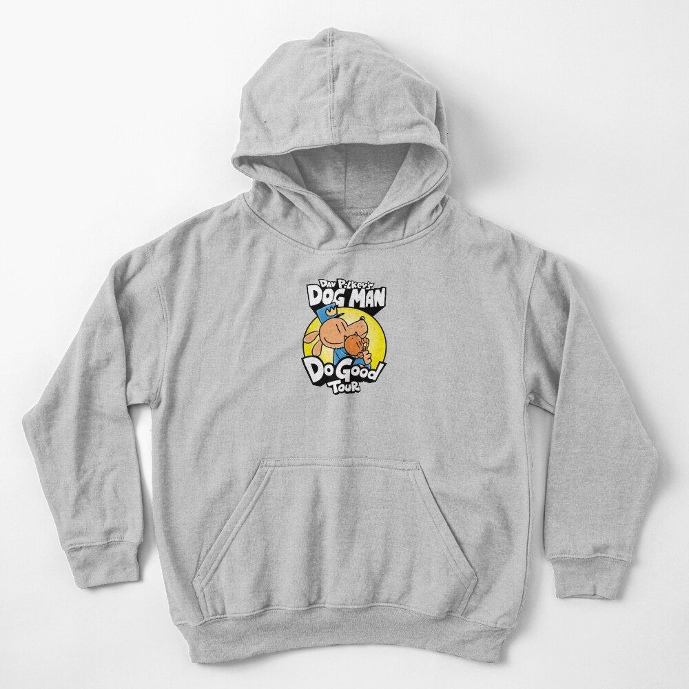 Diw Pikey Dog Man Do Good Tour Kids Hoodie - Image 3