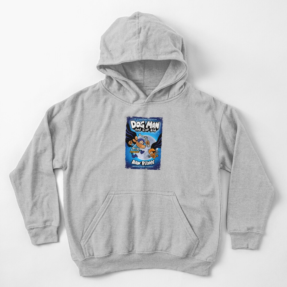 Dogman And Cat Kid Dav Pikey Kids Hoodie
