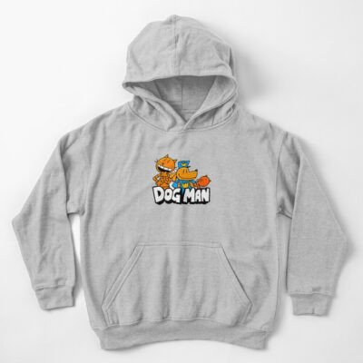 Dog Man Petey And Li'l Pettey Kids Hoodie
