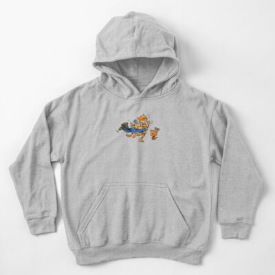 Dog Man Dogman And Petey And Li L Petey Rainbow Kids Hoodie