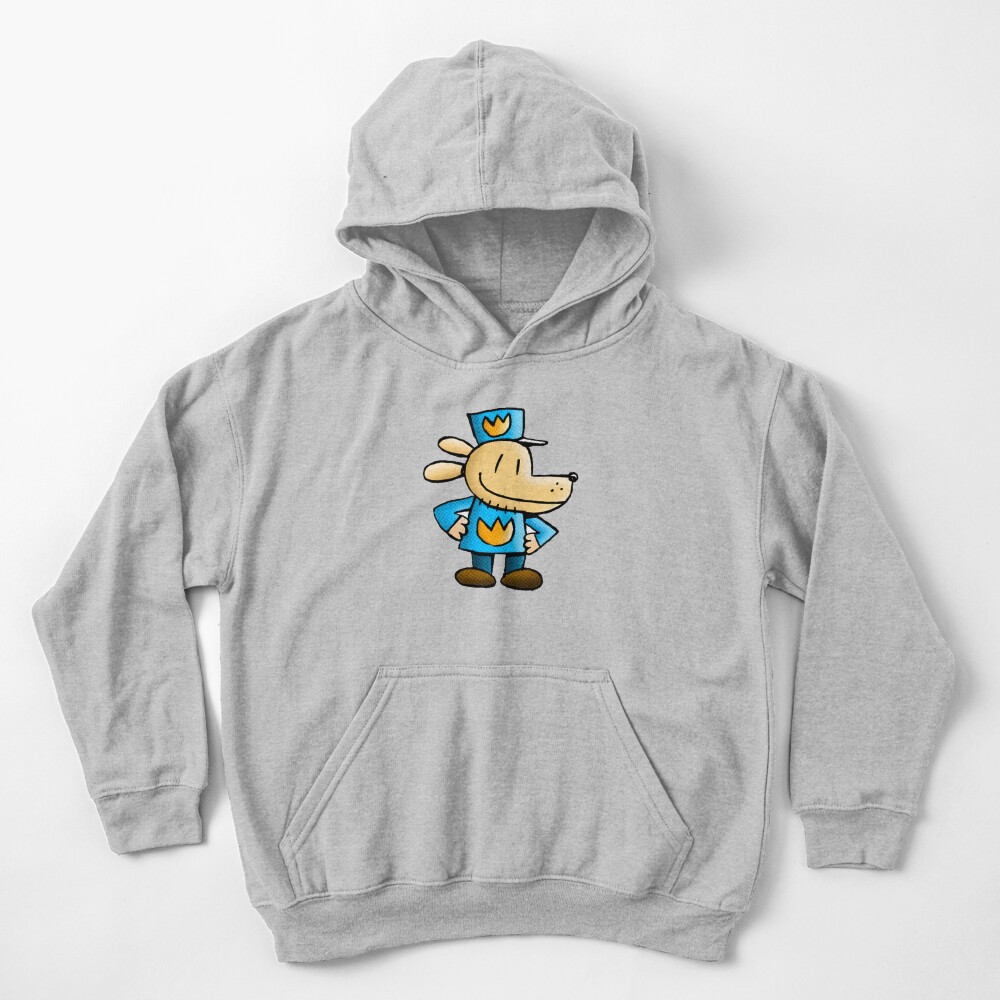 Dogman Cartoon Classic Kids Hoodie - Image 3