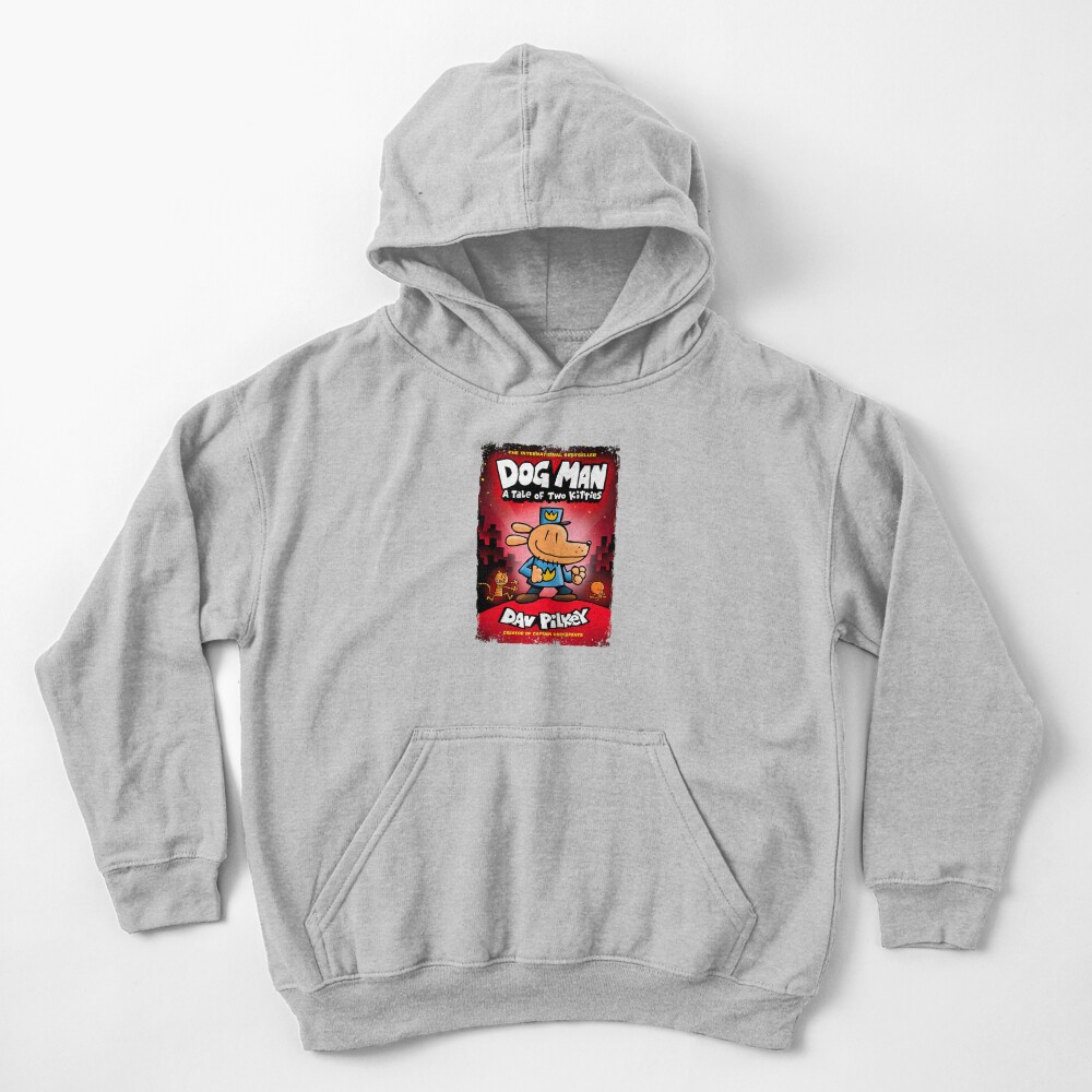 Dogman A Table Of Two Kitties Dav Pikey Kids Hoodie - Image 3