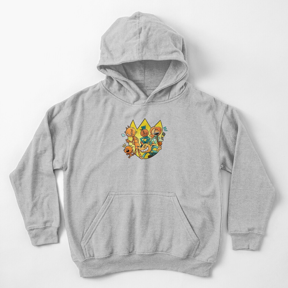 Dog Man Petey The Cat And Dogman Kids Hoodie