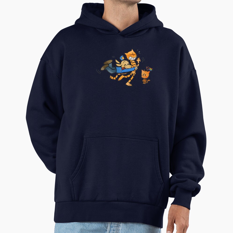 Dog Man Dogman And Petey And Li L Petey Rainbow Hoodie - Image 5