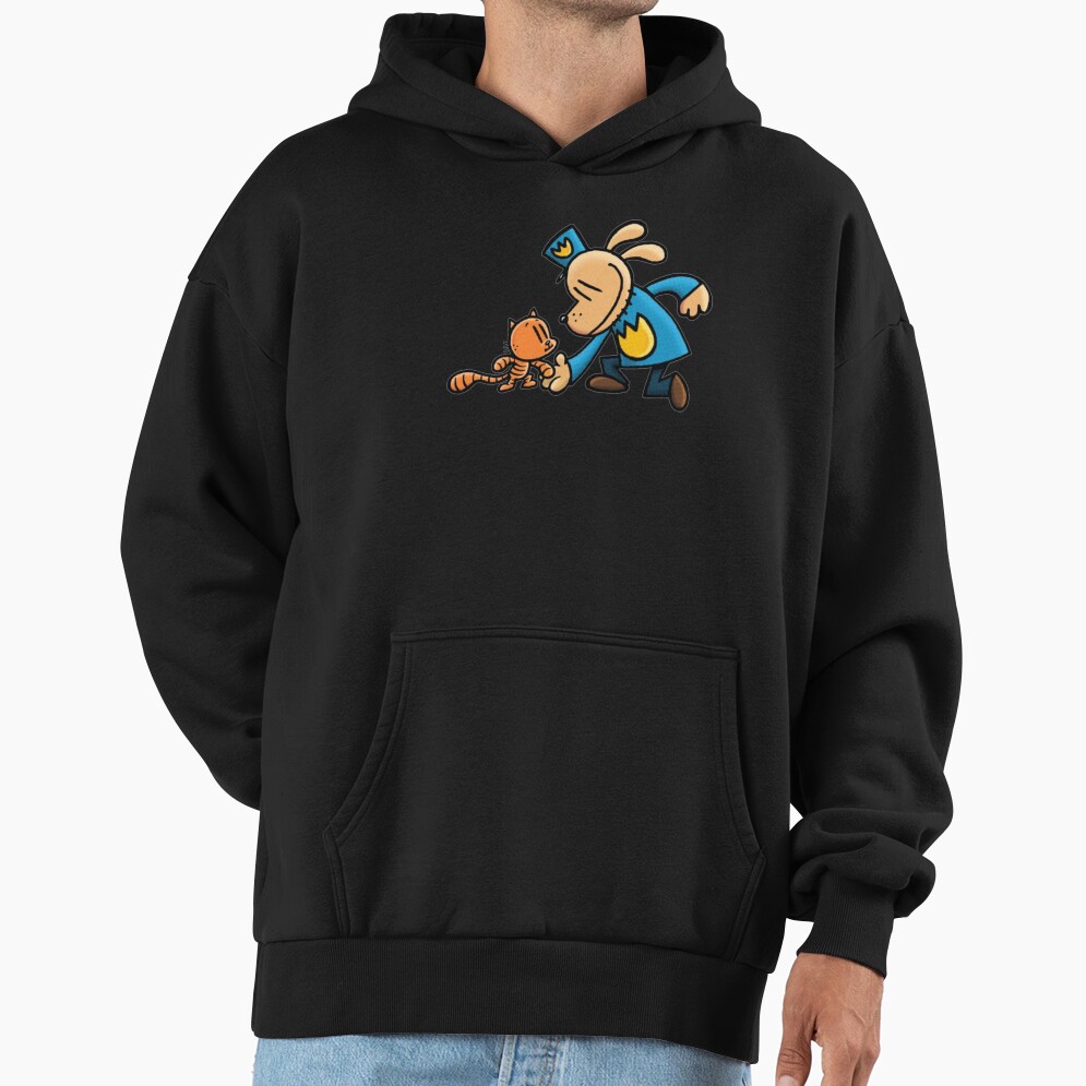 Dog Man Dogman And Li L Petey Hoodie - Image 2