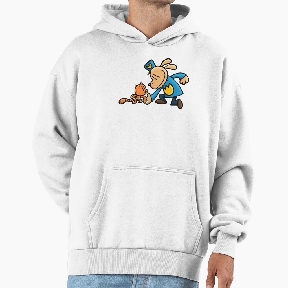 Dog Man Dogman And Li L Petey Hoodie