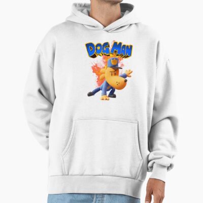 Dogman Cartoon Kids Dog Man So Cool Hoodie
