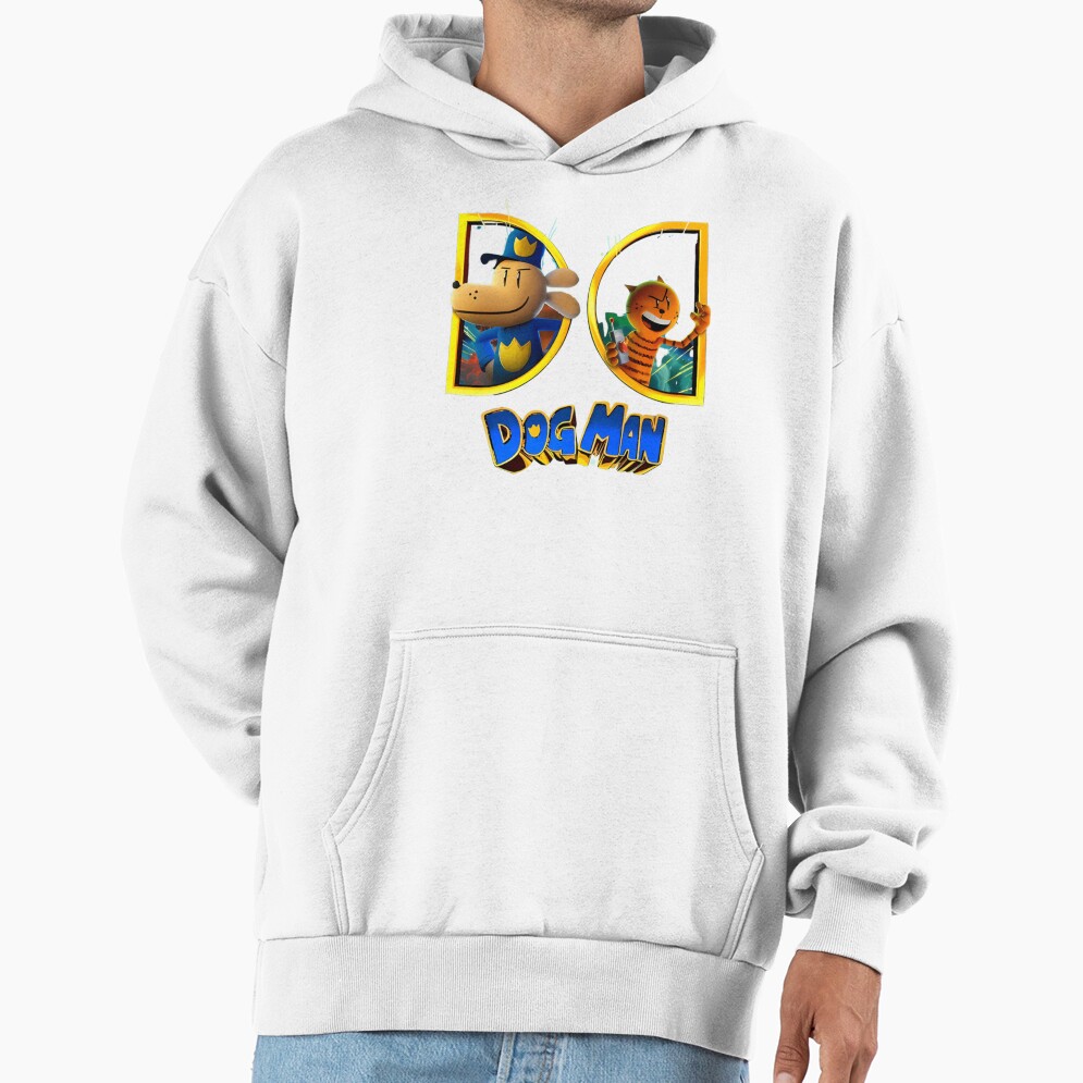 Dogman Cartoon Dog Man And Petey Hoodie