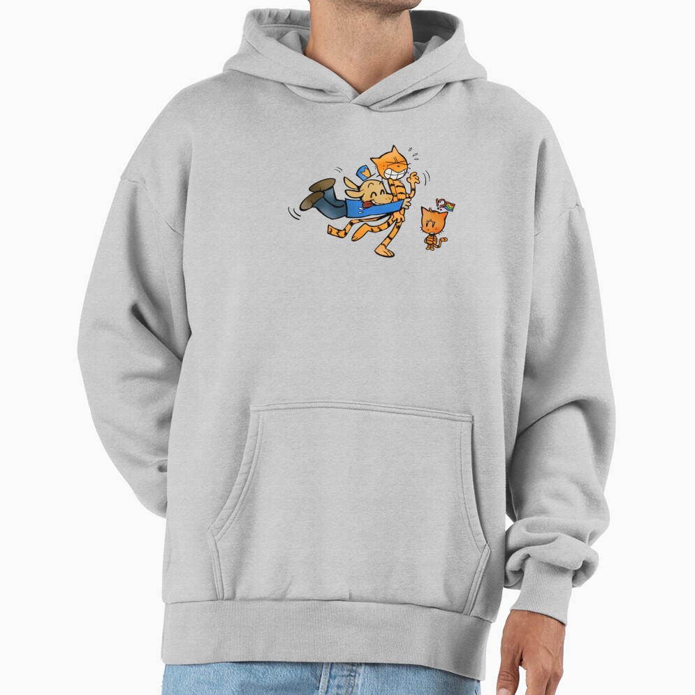 Dog Man Dogman And Petey And Li L Petey Rainbow Hoodie - Image 4
