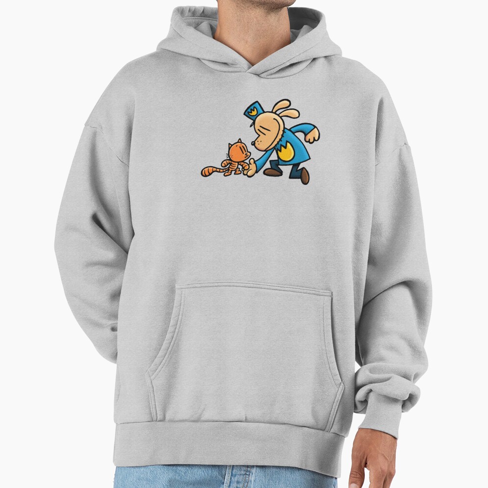 Dog Man Dogman And Li L Petey Hoodie - Image 4