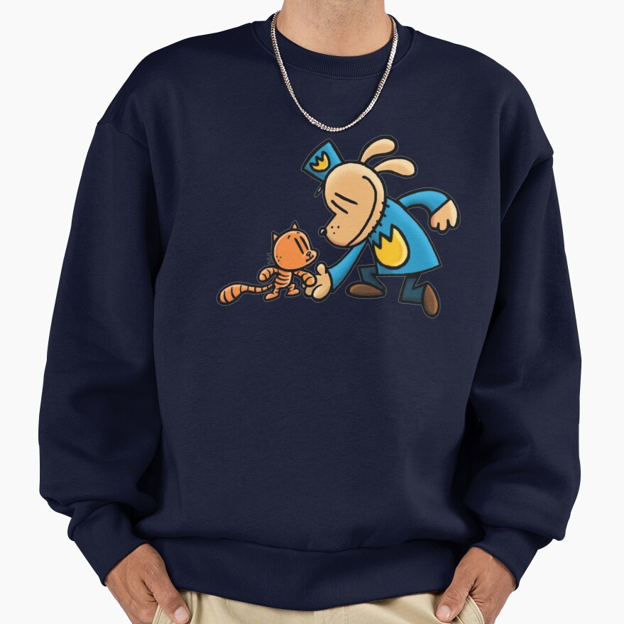 Dog Man Dogman And Li L Petey Sweatshirt - Image 5