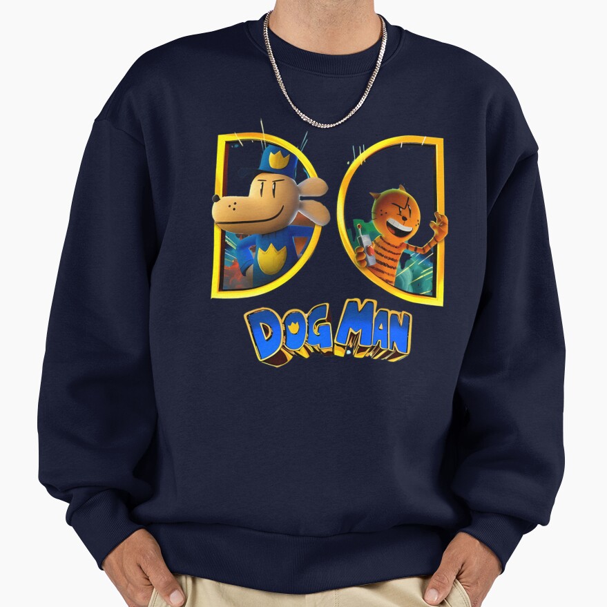 Dogman Cartoon Dog Man And Petey Sweatshirt - Image 5