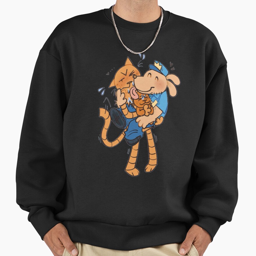 Dogman Petey The Cat X Dog Man Sweatshirt - Image 2