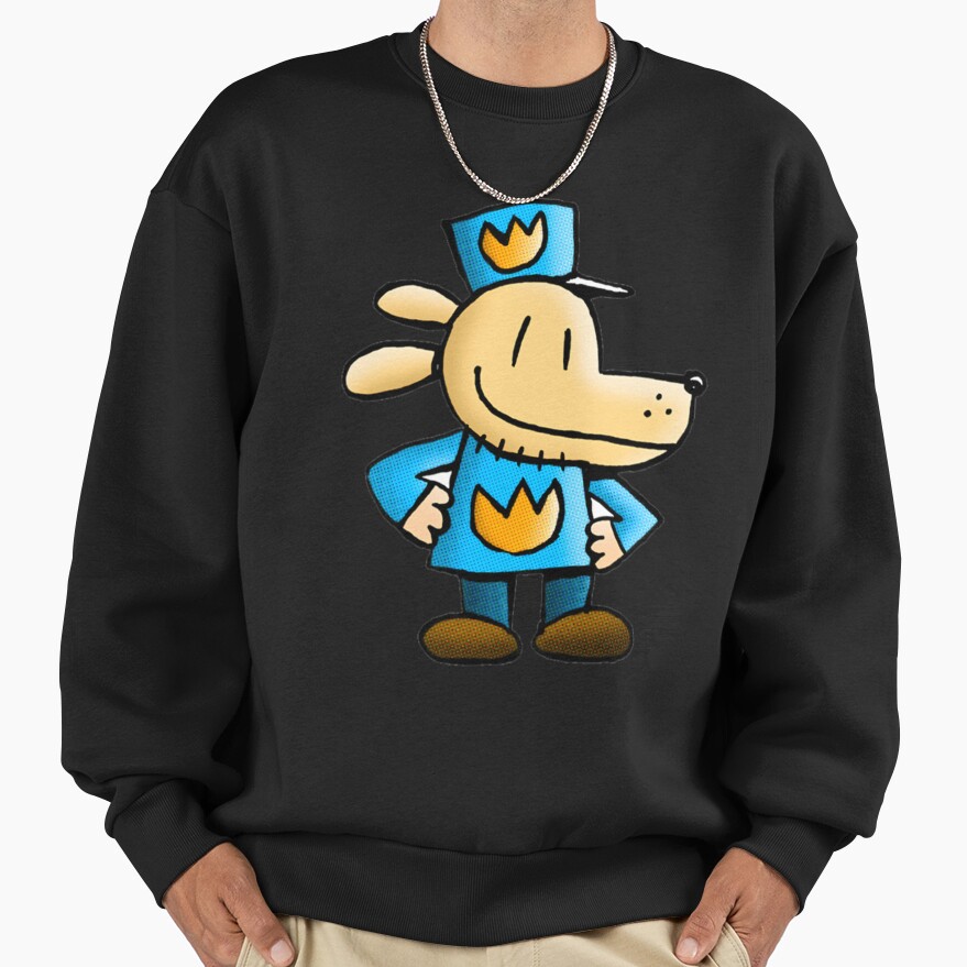 Dogman Cartoon Classic Sweatshirt - Image 2