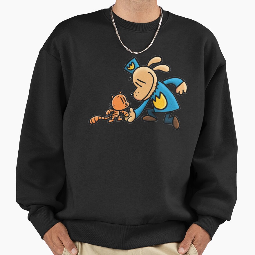 Dog Man Dogman And Li L Petey Sweatshirt - Image 2