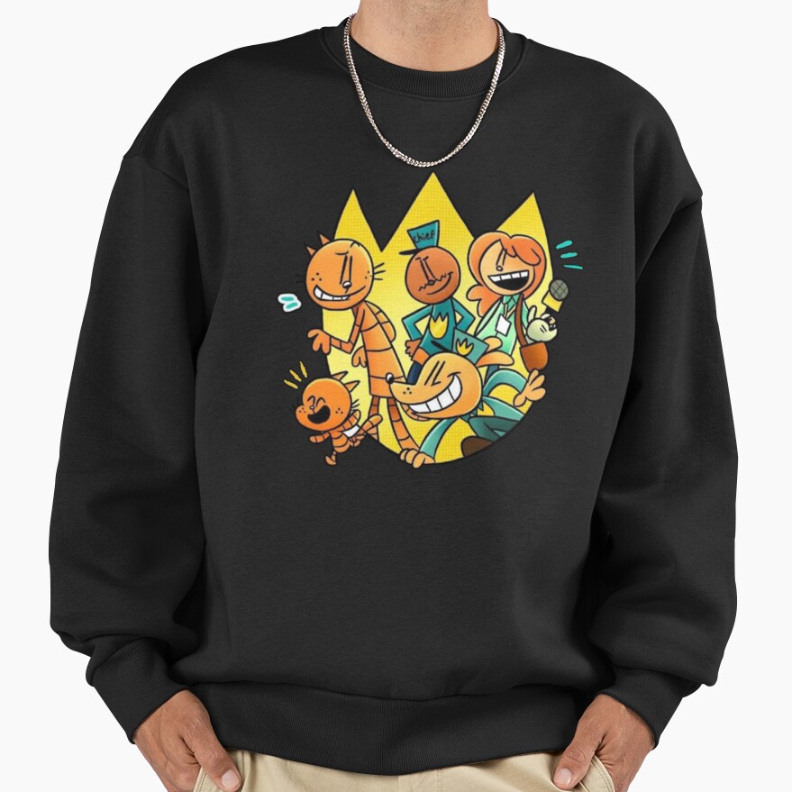 Dog Man Petey The Cat And Dogman Sweatshirt - Image 2