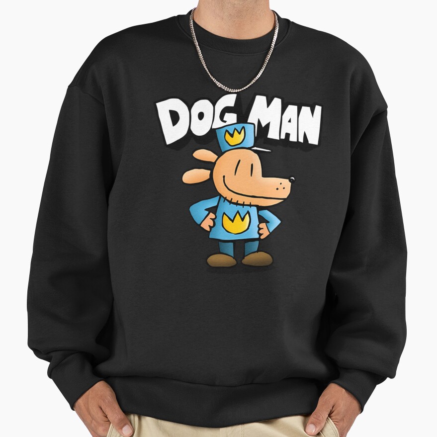 Dogman Cartoon Kids Dog Man Sweatshirt - Image 2