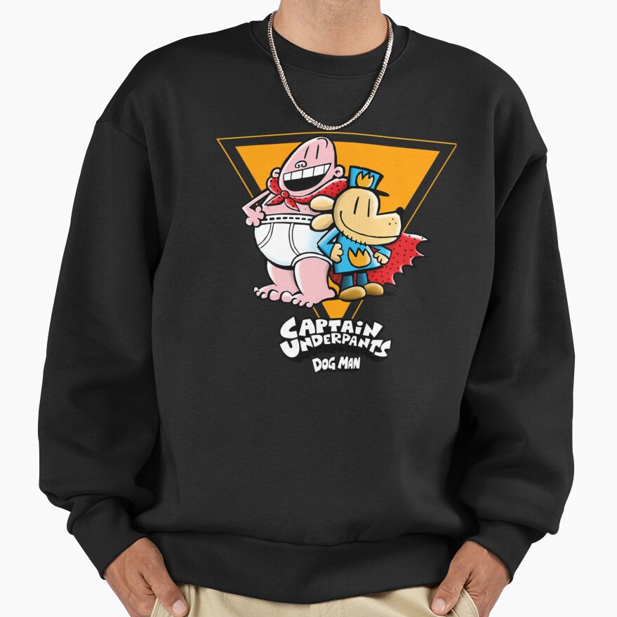 Captain Underpants Dog Man Sweatshirt - Image 2