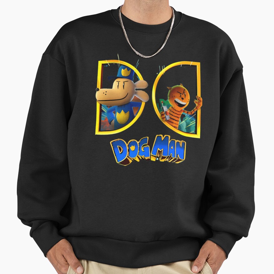Dogman Cartoon Dog Man And Petey Sweatshirt - Image 2