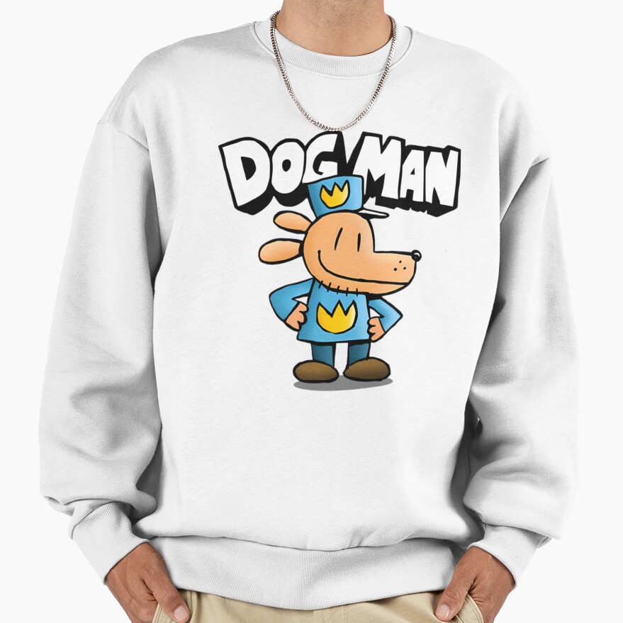 Dogman Cartoon Kids Dog Man Sweatshirt