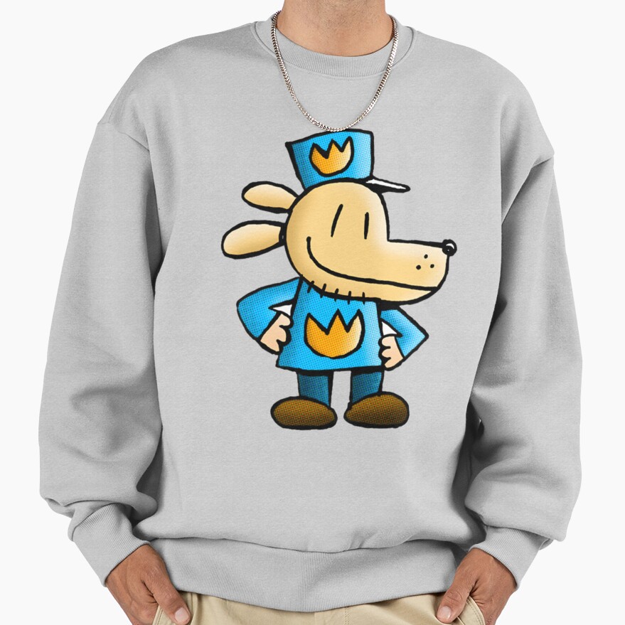 Dogman Cartoon Classic Sweatshirt - Image 4
