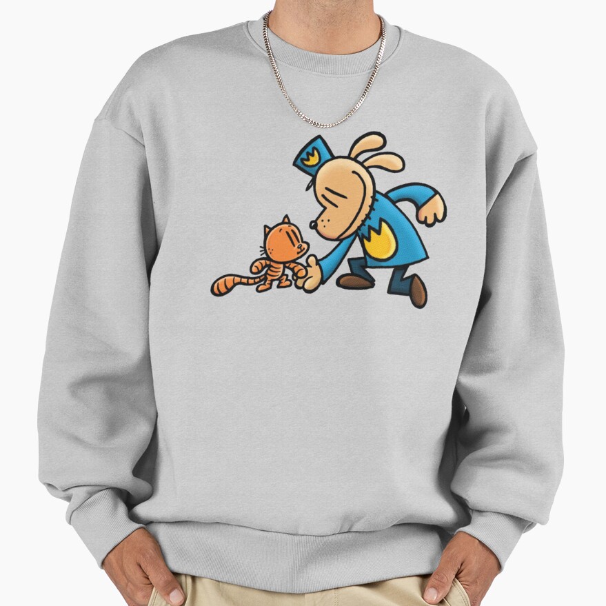Dog Man Dogman And Li L Petey Sweatshirt - Image 4