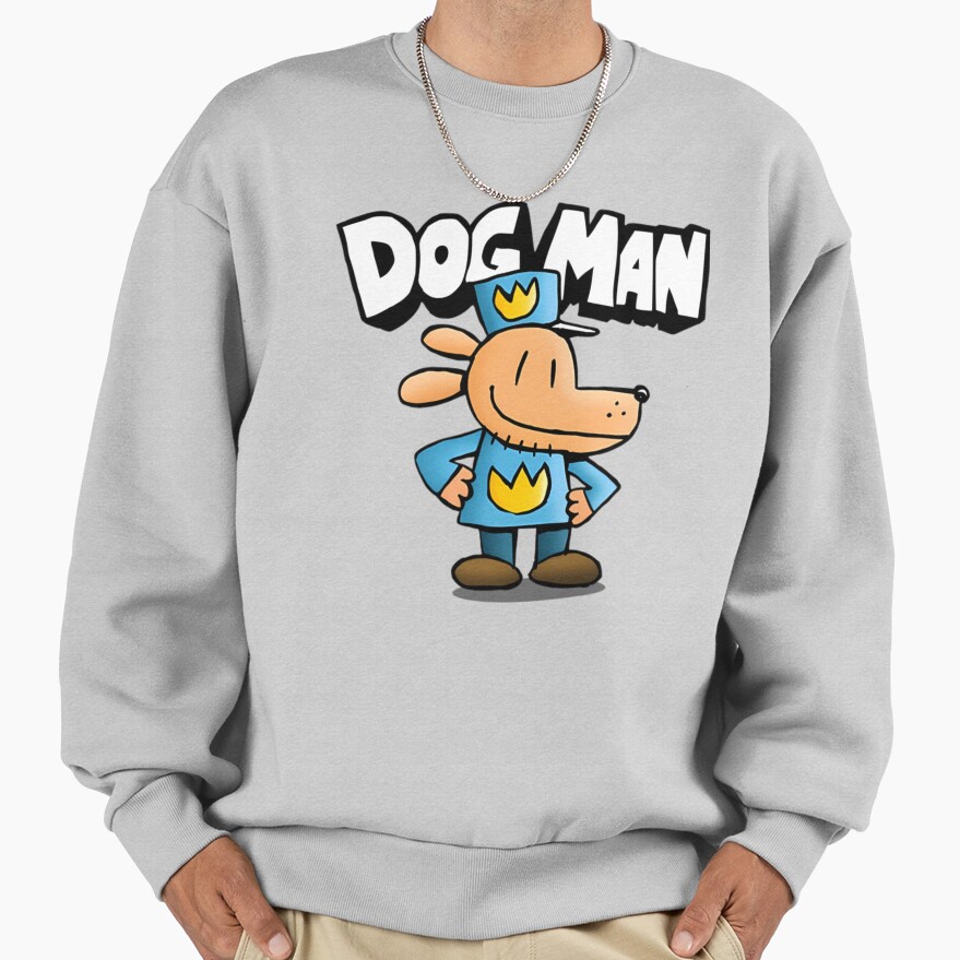 Dogman Cartoon Kids Dog Man Sweatshirt - Image 4