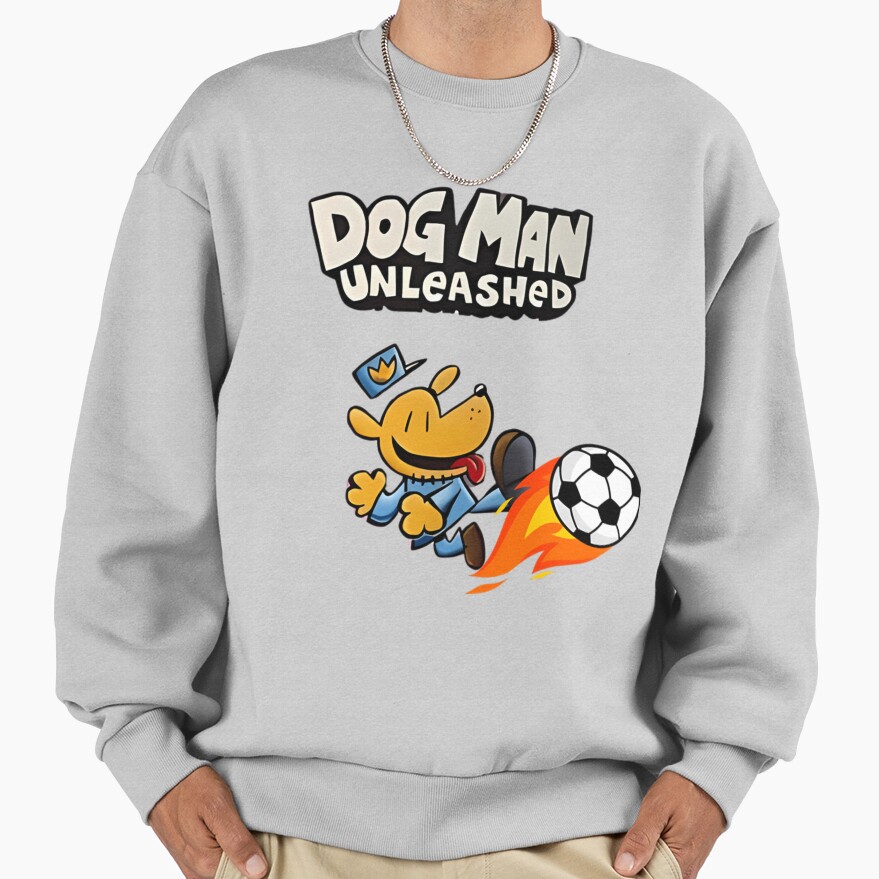Dogman Unleashed Football Sweatshirt - Image 4