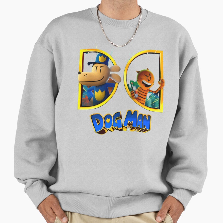 Dogman Cartoon Dog Man And Petey Sweatshirt - Image 4