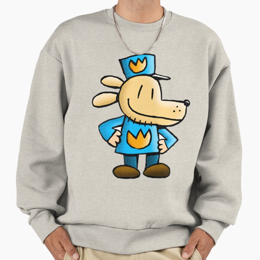 Dogman Cartoon Classic Sweatshirt - Image 3