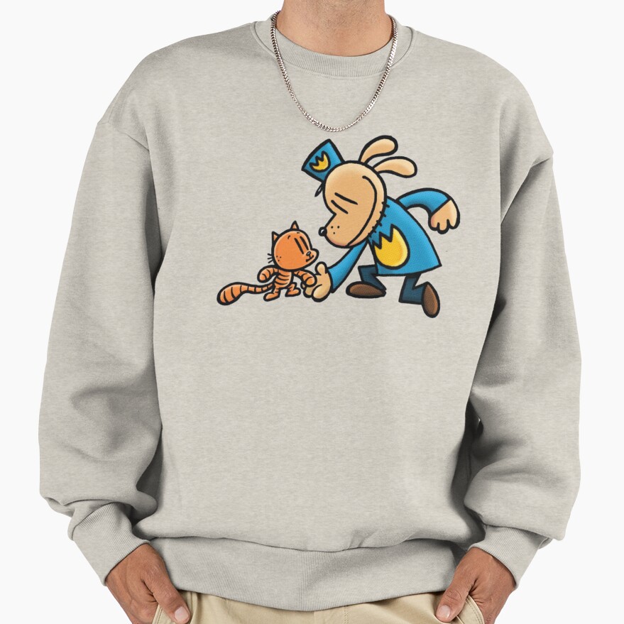 Dog Man Dogman And Li L Petey Sweatshirt - Image 3