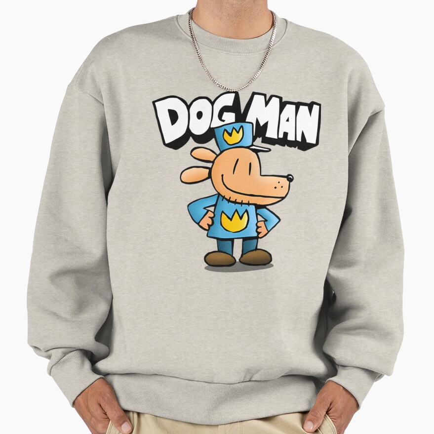 Dogman Cartoon Kids Dog Man Sweatshirt - Image 3