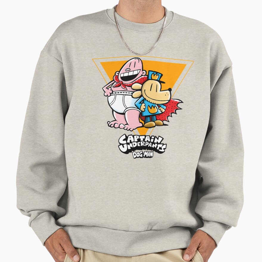 Captain Underpants Dog Man Sweatshirt - Image 3