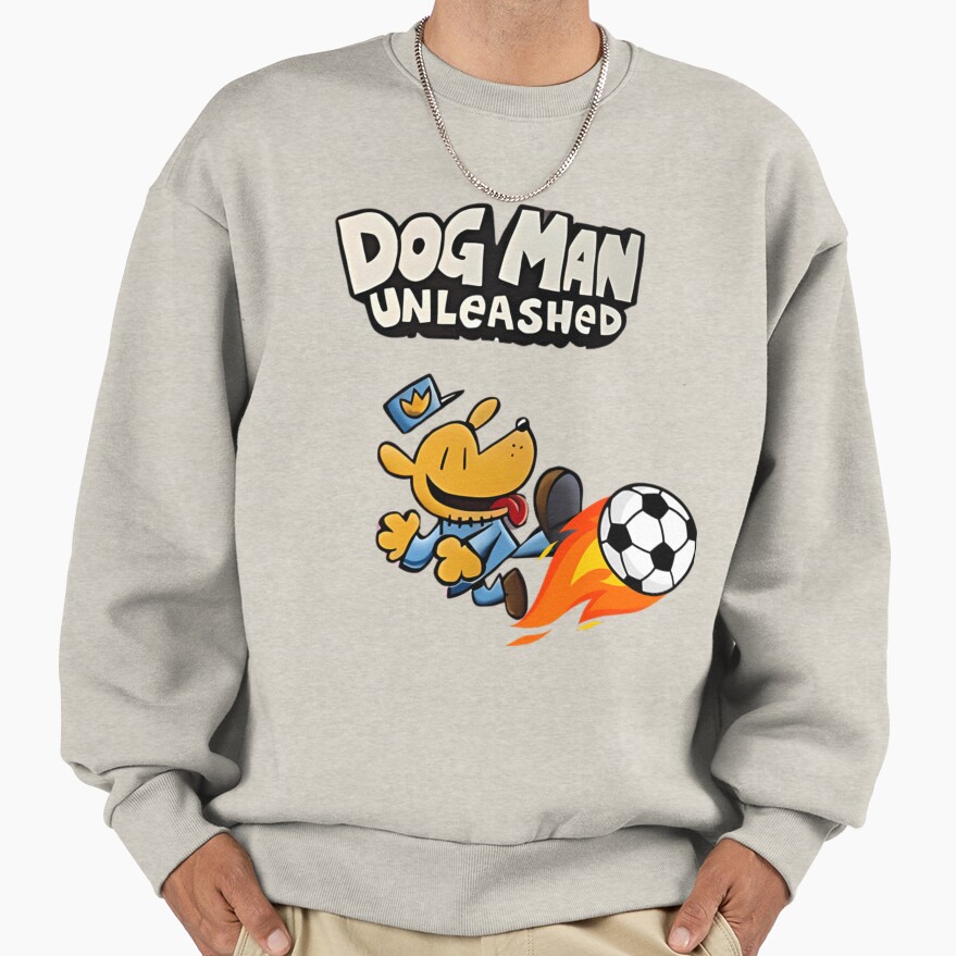 Dogman Unleashed Football Sweatshirt - Image 3