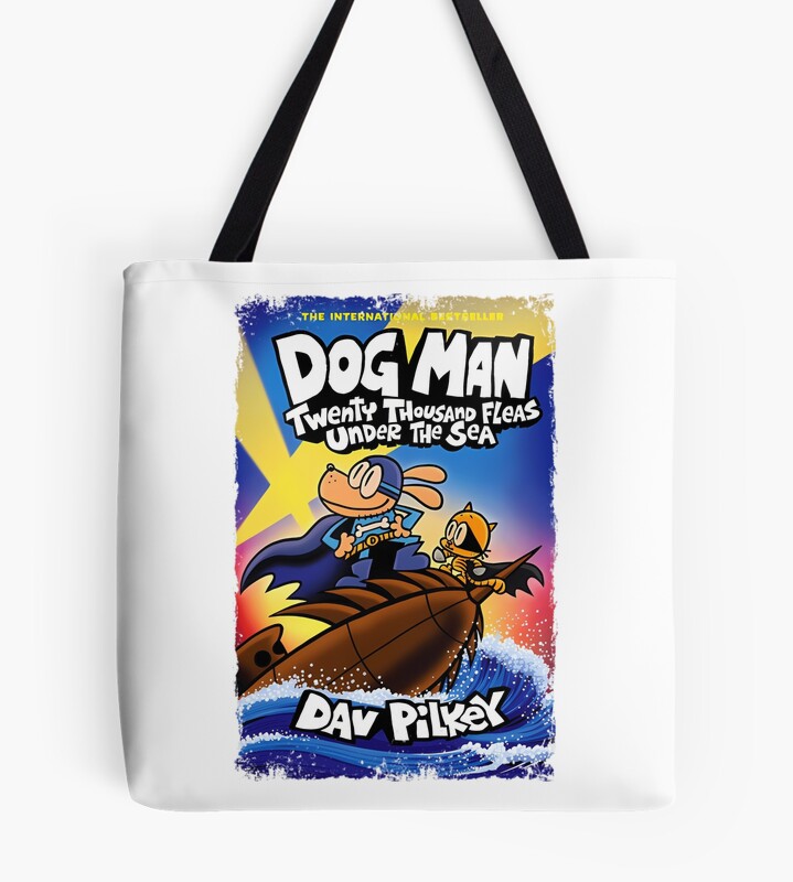 Dog Man Twenty Thousand Fleas Under The Sea Tote Bag