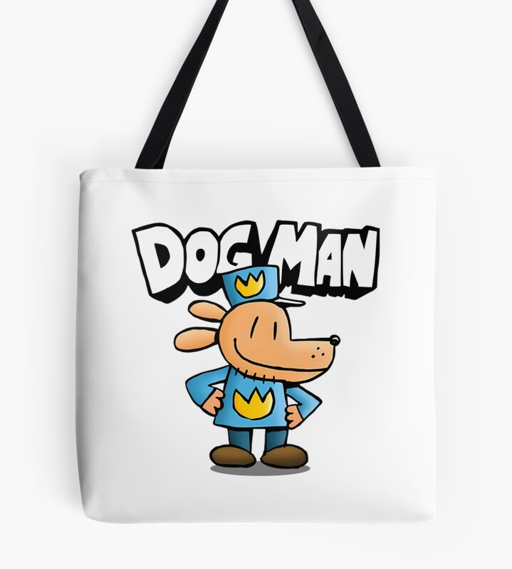 Dogman Cartoon Kids Dog Man Tote Bag