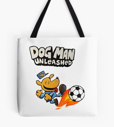 Dogman Unleashed Play Football Tote Bag