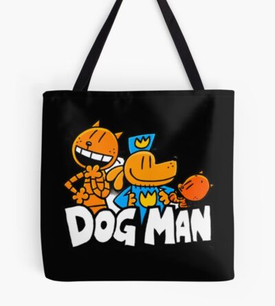 Dog Man Dog Man Petey And Li'l Pettey Tote Bag