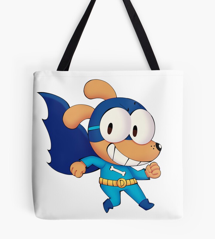 Bark Knight Dogman Tote Bag