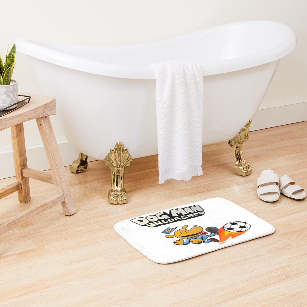 Dogman Unleashed Play Football Bath Mat - Image 2