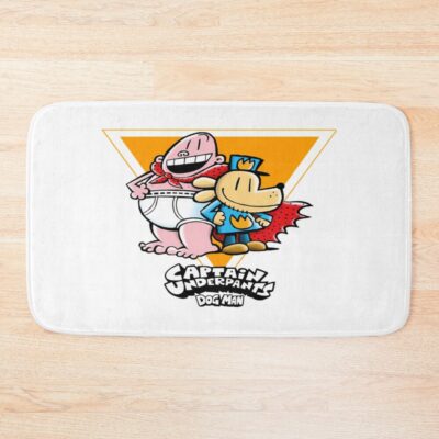 Dogman Cartoon Kids Dog Man Captain Underpants Bath Mat