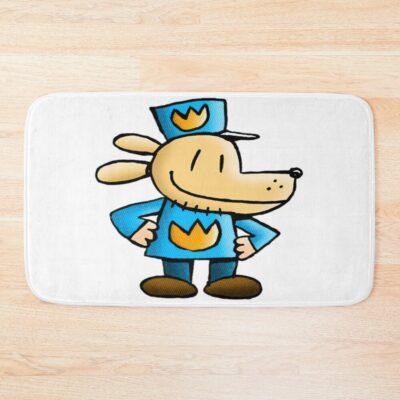 Dogman Cartoon Kids Classic Bath Mat