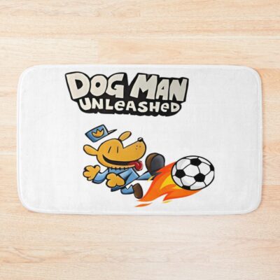 Dogman Unleashed Play Football Bath Mat